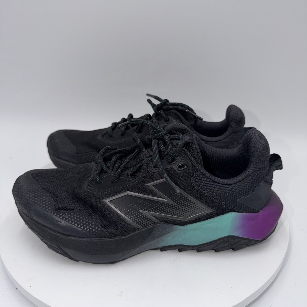 New Balance Dynasoft Nitrel V6 Black Trail Running Shoes Womens Size 8